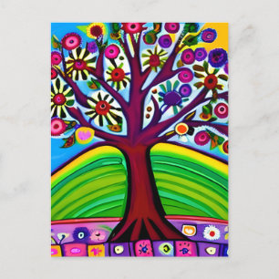 Cartão Postal Arte Caprichosa e Bonita   Arte Gerada por IA