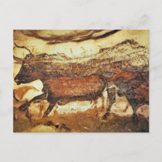 Cartão Postal Arte Caverna Pré-Histórica Lascaux
