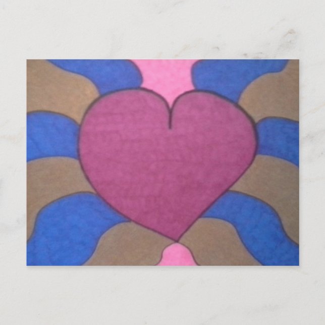 Cartão Postal Arte Contemporânea Colorida (Frente)