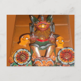 Cartão Postal Arte Cultural Única - Sri Lanka/Design indonésio