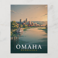 Arte da Paisagem Urbana de Omaha Nebraska