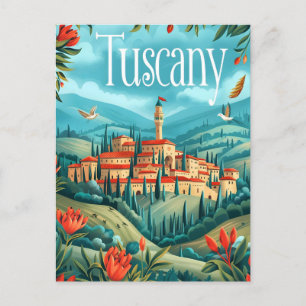 Cartão Postal Arte da Toscana