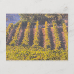 Cartão Postal Arte Da Vinha