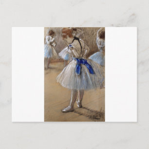Cartão Postal arte de bailarina