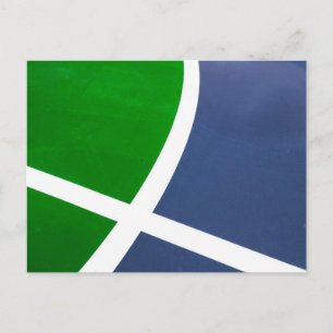 Cartão Postal Arte de Basquetebol