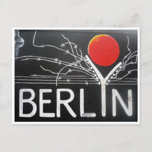 Cartão Postal arte de Berlim