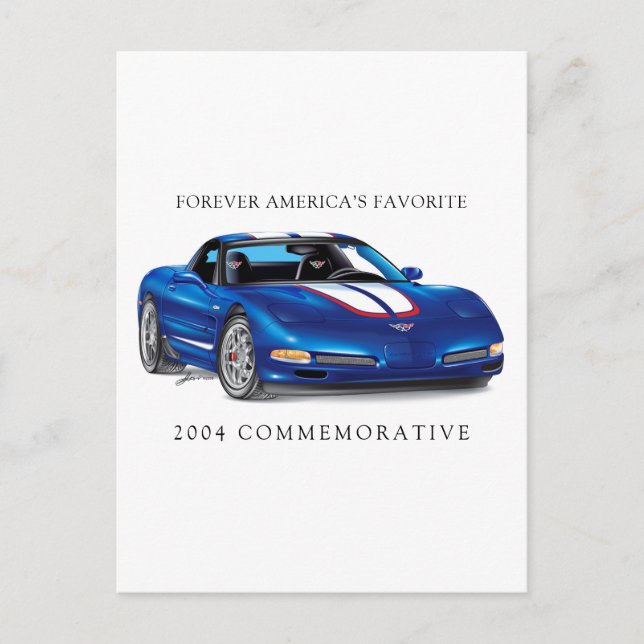 CARTÃO POSTAL ARTE DE CARRO AUTOMÁTICO COLETÁVEL ZEEOSIX (Frente)