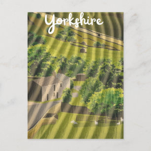 Cartão Postal Arte de cartão-postal de viagem de Yorkshire, Arte