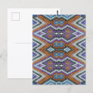 Cartão Postal Arte de Contas do Sudoeste