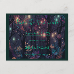 Cartão Postal Arte de Fantasia de Spray Floral Personalizado