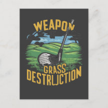 Arte de Golfe: Arma de Destruição de Grama