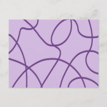 Arte de linha em roxo