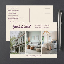 Arte de Linha Recentemente Listada Agente Imobiliá