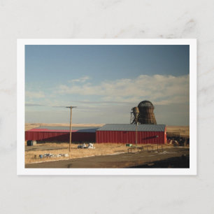 Cartão Postal Arte de Montana Rural