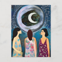 Arte de Mulheres Bênção da Lua