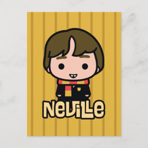 Cartão Postal Arte de Personagem de Desenho do Neville Longbotto