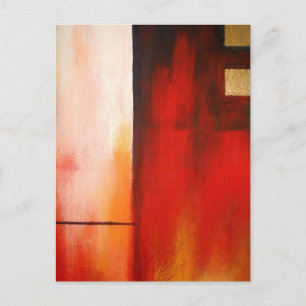 Cartão Postal Arte de pintura Abstrato original