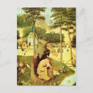 Cartão Postal Arte de pintura Hieronymus Bosch