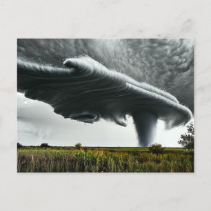 Cartão Postal Arte de Tornado
