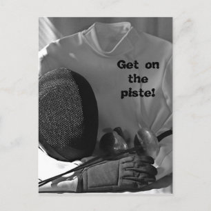 Cartão Postal Arte de vedação