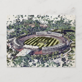 Cartão Postal Arte do Estádio de Críquete - Southampton, Hampshi