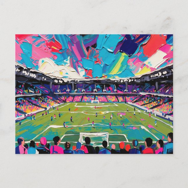 Cartão Postal Arte do Futebol (#3) (Frente)