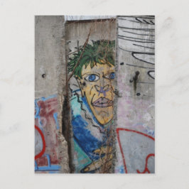 Cartão Postal Arte do muro de Berlim - Berlim, Alemanha