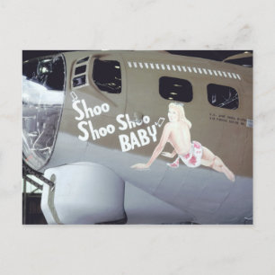 Cartão Postal Arte do Nariz WII