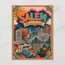 Arte em Papel de Salem Massachusetts PopCut