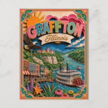 Arte em Papel PopCut Estados Grafton Illinois
