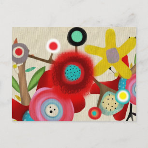 Cartão Postal Arte em Tela