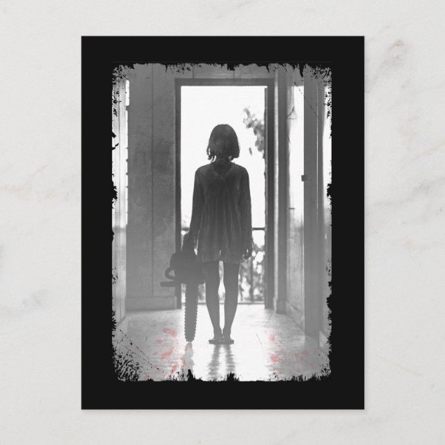 Cartão Postal Arte Escura e Terrível (Frente)