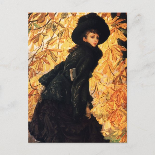 Cartão Postal Arte Fina de Outubro (Frente)