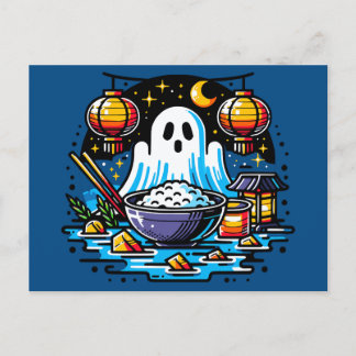 Cartão Postal Arte Gráfica do Festival dos Fantasmas Famintos