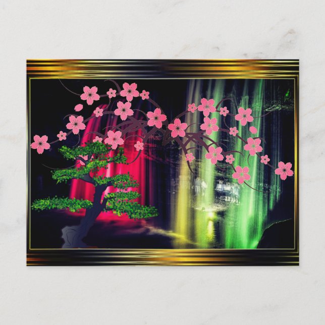 Cartão Postal Arte japonesa (Frente)