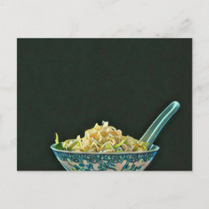 Cartão Postal Arte Japonesa Para Amantes De Comida