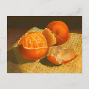 Cartão Postal Arte Laranja