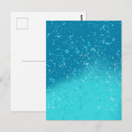 Cartão Postal Arte Minimalista: Gelo Partido