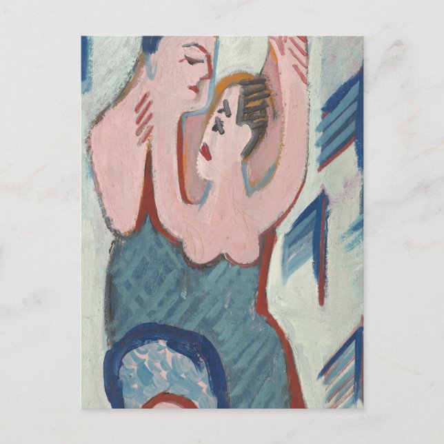 Cartão Postal Arte Moderna Casal Dançante (Frente)