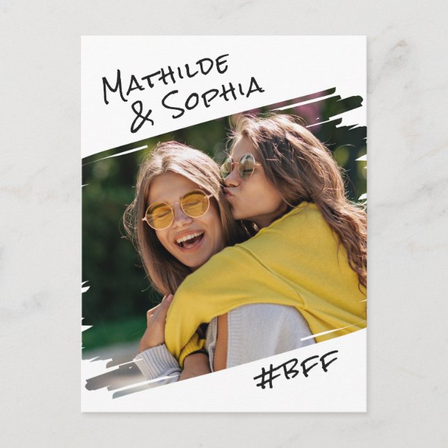 Cartão Postal Arte moderna na rua adiciona sua foto aos melhores (Frente)