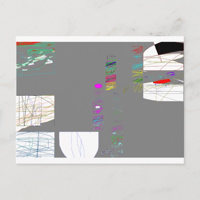 Cartão Postal Arte Moderna por Cartão-Postal Roy (Frente)