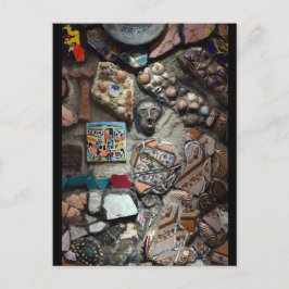 Cartão Postal Arte mosaica
