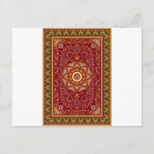 Cartão Postal Arte Oriental