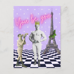 Cartão Postal Arte Pop Empoderadora Você É Você
