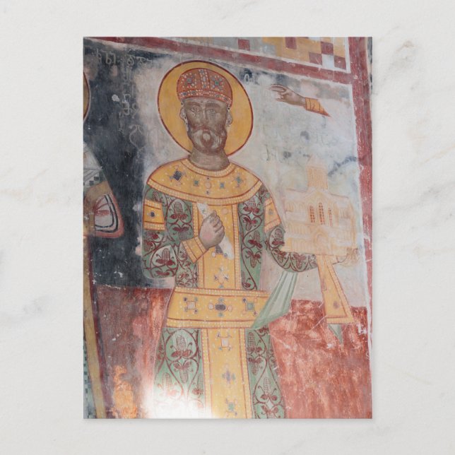 Cartão Postal Arte Religiosa Antiga (Frente)