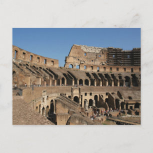 Cartão Postal Arte Romana. O Coliseu ou Anfiteatro Flaviano 7