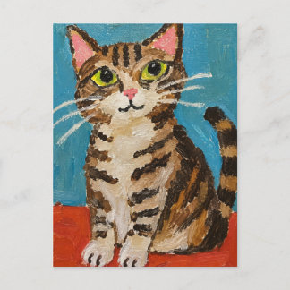 Cartão Postal Arte Ruim #6: Gatinho