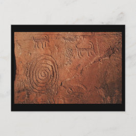 Cartão Postal Arte Sedona Rock