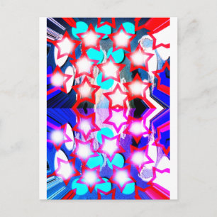 Cartão Postal Arte sobre espíritos estelares