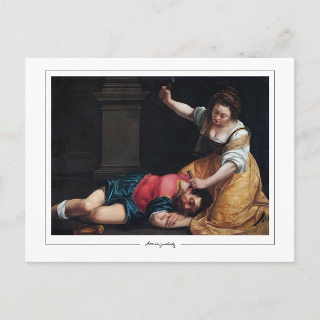 Cartão Postal Artemisia Gentileschi #14 - Belas Artes (Frente)